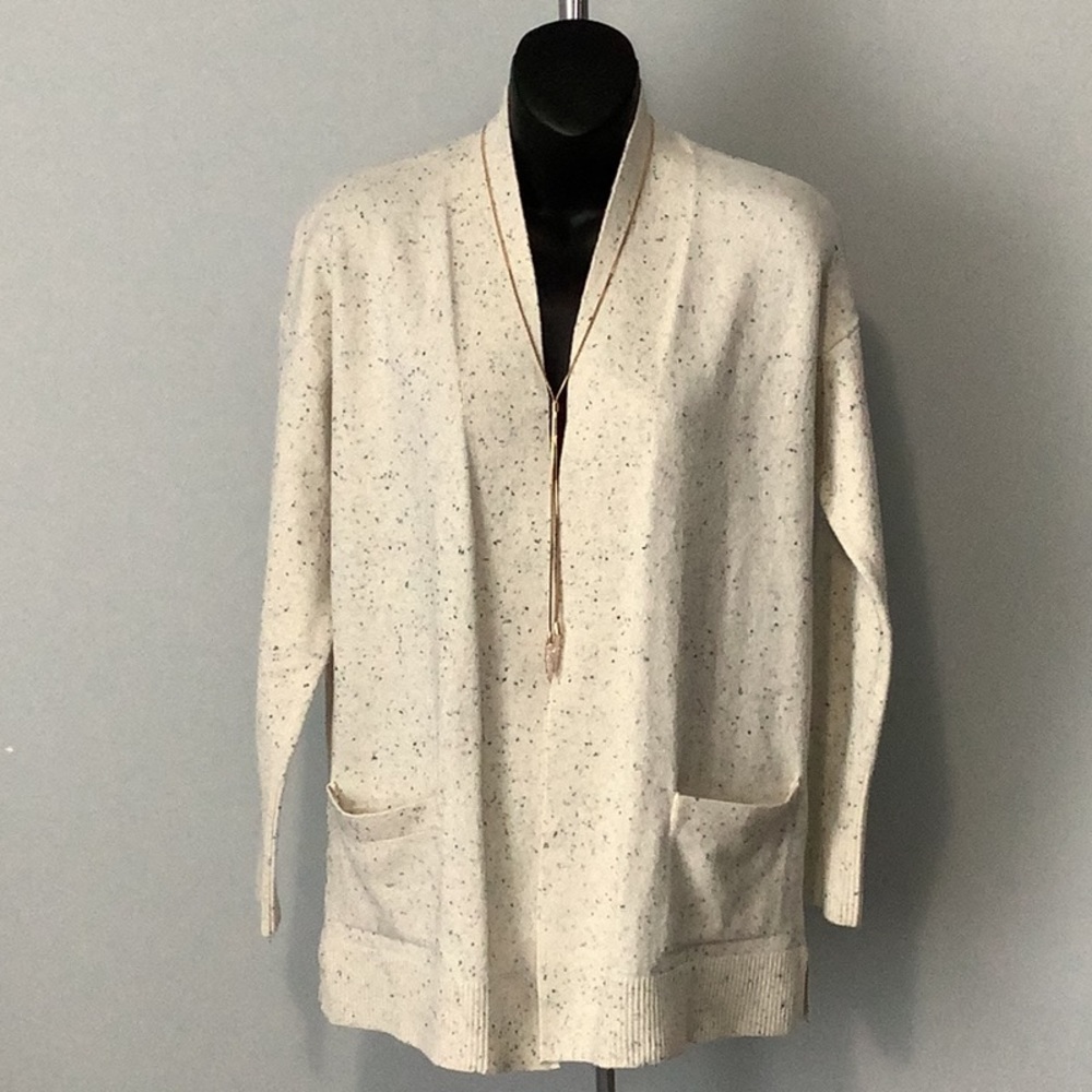 LOFT Cotton Blend Cardigan